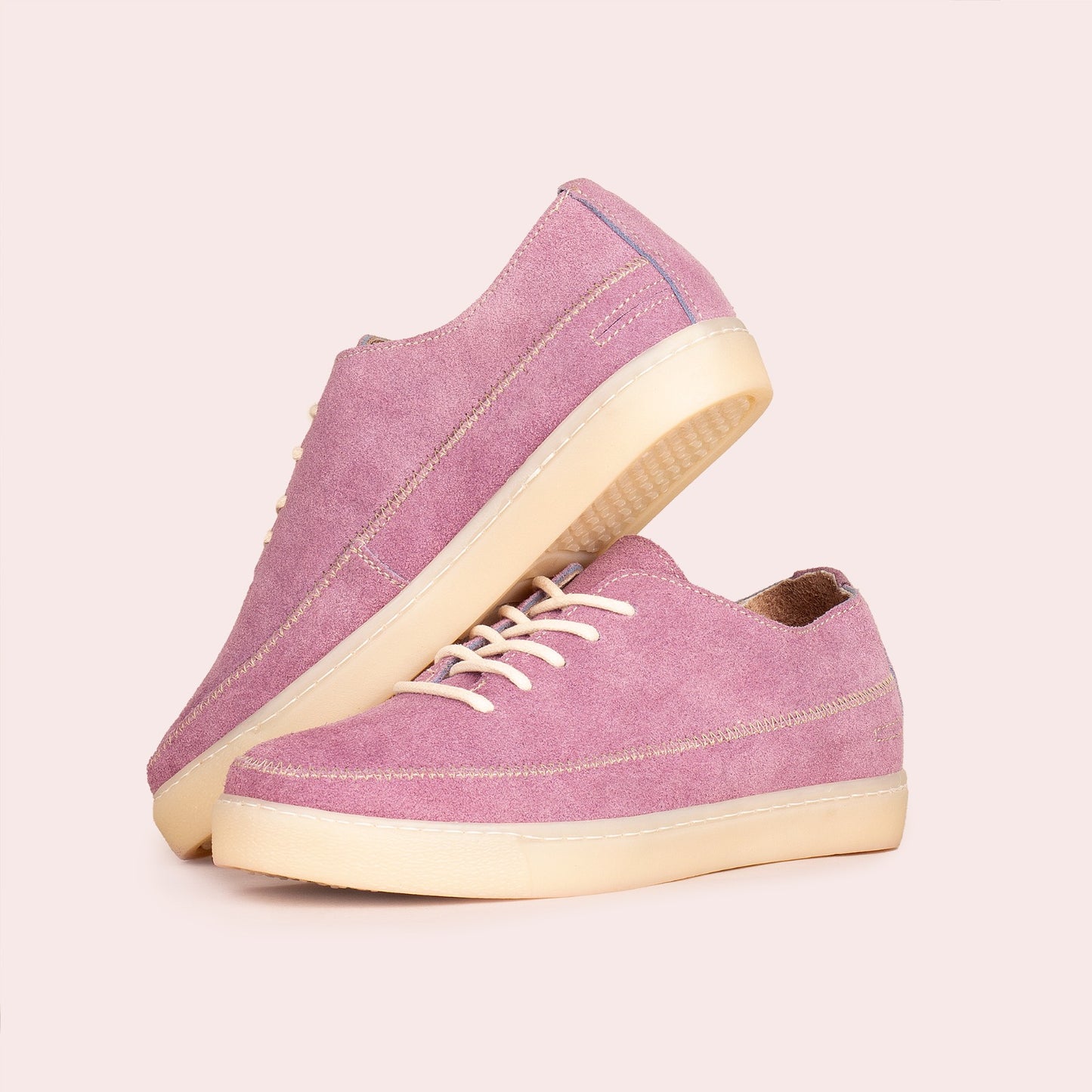 FLIPPERS GAMUZA MORA EN LECHE