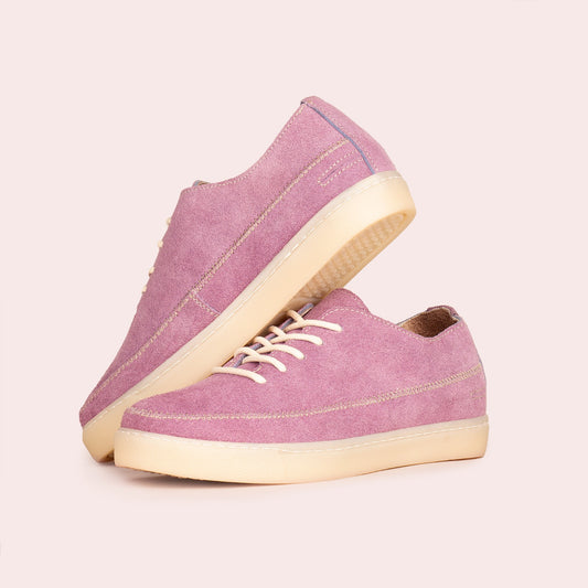 FLIPPERS GAMUZA MORA EN LECHE