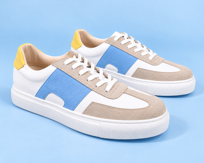 TENIS SPORTS CELESTE /AMARILLO /BLANCO